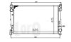 LORO 037-017-0071 Radiator, engine cooling